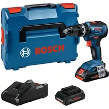 Bosch GSB 18V-55 Professional inkl. 2 x 4 Ah + L-Boxx 06019H5304