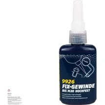 Mannol 9926 FIX-Gewinde HOCHFEST SCHRAUBENSICHERUNG SCHRAUBENKLEBER 50ML