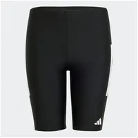 adidas 3-Streifen Kids Jammer-Badehose Black / White 176    