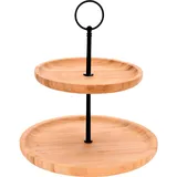 Excellent Houseware Servieretagere in braun - Gr.: onesize