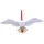 Nemesis Now Harry Potter Hedwig Hängende Festliche dekorative Ornament, für Geburtstag, weiß, 13 cm, B5625T1, One Size