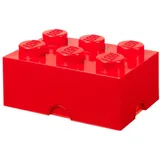 LEGO Storage Brick 6 - RED