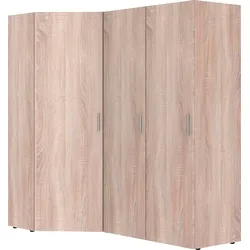 Schranksystem WIMEX "Münster", braun (eiche sägerau nachbildung), H:185cm T:54cm, Spanplatte, Schränke, Mehrzweckschrank