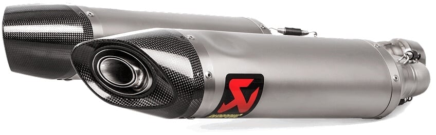 Akrapovic Slip-On Line Titanium Endschalldämpfer, silber