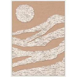 Keilrahmenbild Jeff Beige ca. 50x70cm