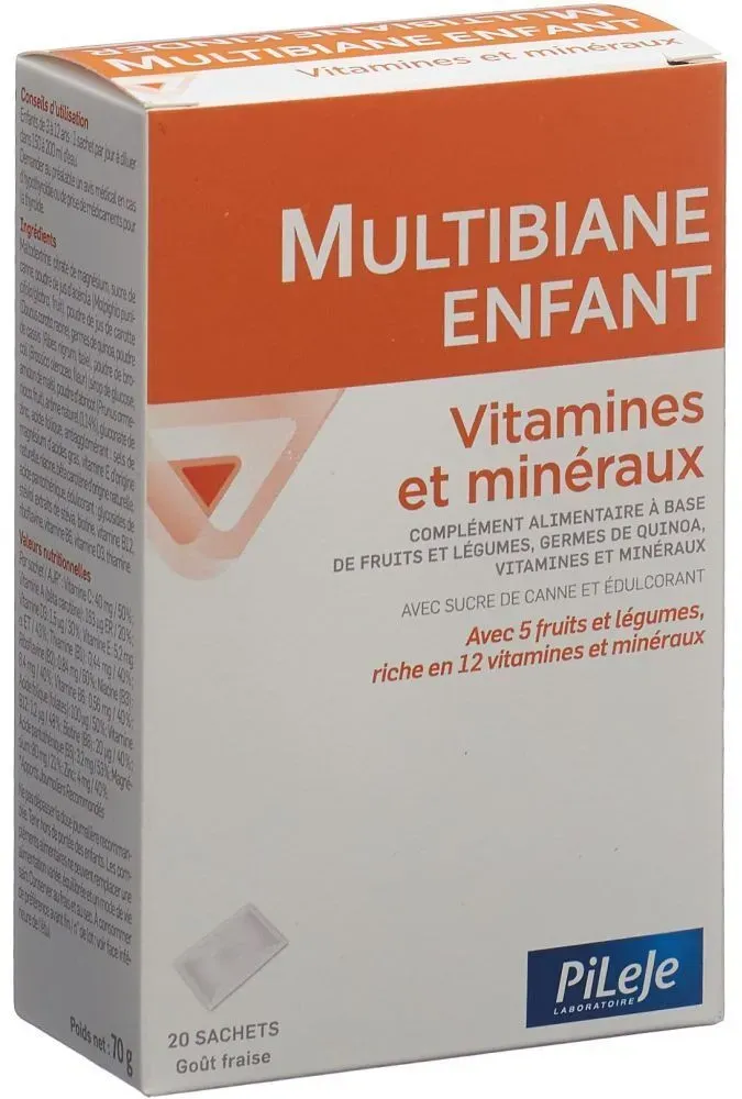 Multibiane Kinder Vitamine und Mineralien