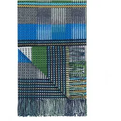 Tasara Cobalt Throw