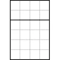 Siedle Siedle&Söhne Kombirahmen KR 611-6/4-0 A W