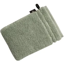 Vossen Waschhandschuh Vienna Style 16 x 22 cm Baumwolle Soft Green