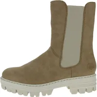 Rieker Damen Stiefeletten 76190, beige 41 EU