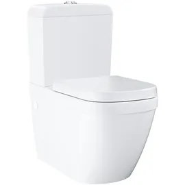 Grohe Euro Ceramic Stand-WC mit WC-Sitz Weiß spülrandlos