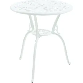 casa.pro Bistro-Set 3-tlg. Weiß