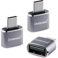 Intenso Adapter A480C USB-A zu USB-C 3er Pack