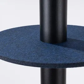 Sollux Lighting Pelta 1 1-flg. 30 cm Schwarz/Blau