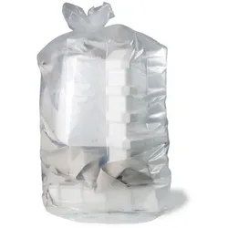 Abfallsack Premium Größe XXL Maße 1240+840x2500mm PE transp. Inhalt 2500l S.100μ