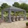 MCW Seitenwand für Pergola Calpe 4 Stück 4 x 4 m Hellgrau