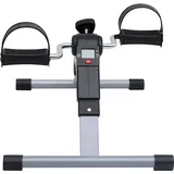 vidaXL Pedaltrainer für Beine und Arme inkl. LCD-Anzeige schwarz/grau