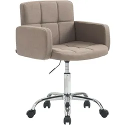 CLP Arbeitshocker Los Angeles Stoff taupe