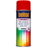 Kwasny belton spectRAL Lackspray RAL 3020 verkehrsrot, 400 ml - Profi-Qualität
