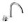 Vola 590G Zweiloch Armatur Einhandmischer Chrom 590G-16