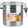 Metaltex Vorratsdose rund silber 11,8 cm 1 l