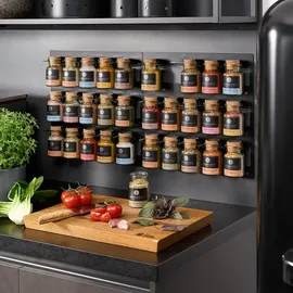 Ankerkraut Gewürzregal 15er 0 x 0 x 0 cm Schwarz