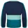 TROLLKIDS Verdal Sweatshirt - Navy / Teal / Aqua - 104 cm