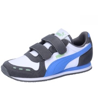 Puma Unisex Kids Cabana Racer Sl 20 V Ps Sneakers, Cool Dark Gray-Blue Skies-Puma White-Pure Green, 28