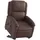 vidaXL Massagesessel mit Aufstehhilfe Kunstleder 144,5 x 82 x 0 cm Braun elektrisch