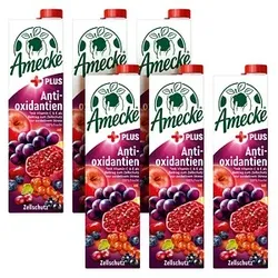 Amecke + Antioxidantien rot Fruchtsaft 6x 1,0 l