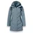 District Wintermantel Zodiac (mit Kapuze, warm, wasserabweisend) mineralblau Damen blau 40