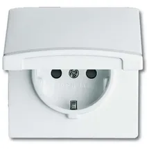 Busch-Jaeger Steckdoseneinsatz IP44 Weiß 2 St.