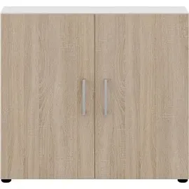 Röhr-Bush Direct Office 2 Aktenschrank 80 x 72 x 33,5 cm weiß