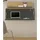 furn.design Sekretär Grau, Eiche Wotan 100 cm, Wandschrank mit klappbarem Oberboden | Gr.: onesize