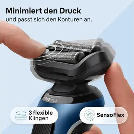 Braun Series 6 61-B7200cc Blau