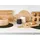 Zeller Schneidebrett Gummibaum 1-tlg. 50,3 x 16 x 2 cm Beige