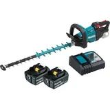 Makita DUH601RTE Akku-Heckenschere 18 V / 2x 5,0 Ah Akku + Ladegerät