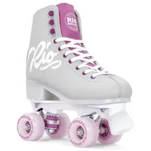 Rio Roller Script Rollschuhe Disco Roller grau-lila grey/purple, 39.5