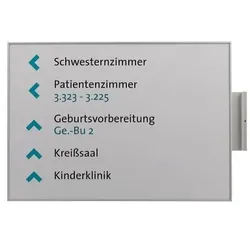 MADRID Silver Line Fahnenschild ~DIN A3 quer, Format: 299,5x422,5mm