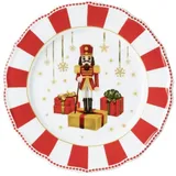 Hutschenreuther Weihnachtskollektion Christmas Love red Teller flach 22 cm