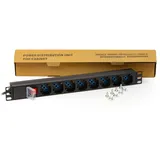 Link Mehrfachsteckdose 1,75 m Schwarz 8 St.