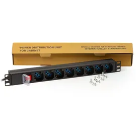 Link Mehrfachsteckdose 1,75 m Schwarz 8 St.