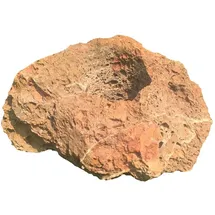 Dehner Lavastein zum Bepflanzen, ca. B38/H20/T35 cm, Hellbraun
