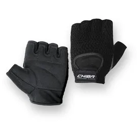 Chiba Athletic Trainingshandschuhe Schwarz S