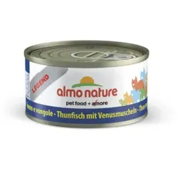 Katzen - Nassfutter ALMO NATURE Thunfisch mit Venusmuscheln, 70 g