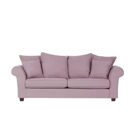 Sofa.de Sofa 3 Sitzer ¦ rosa/pink ¦ Maße (cm): B: 214 H: 71 T: 92