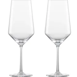 ZWIESEL GLAS Serie PURE Bordeauxpokal 2 Stück Inhalt 680 ml Bordeaux