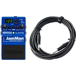 Digitech Jam Man Solo HD Effekt Pedal + Kabel Set