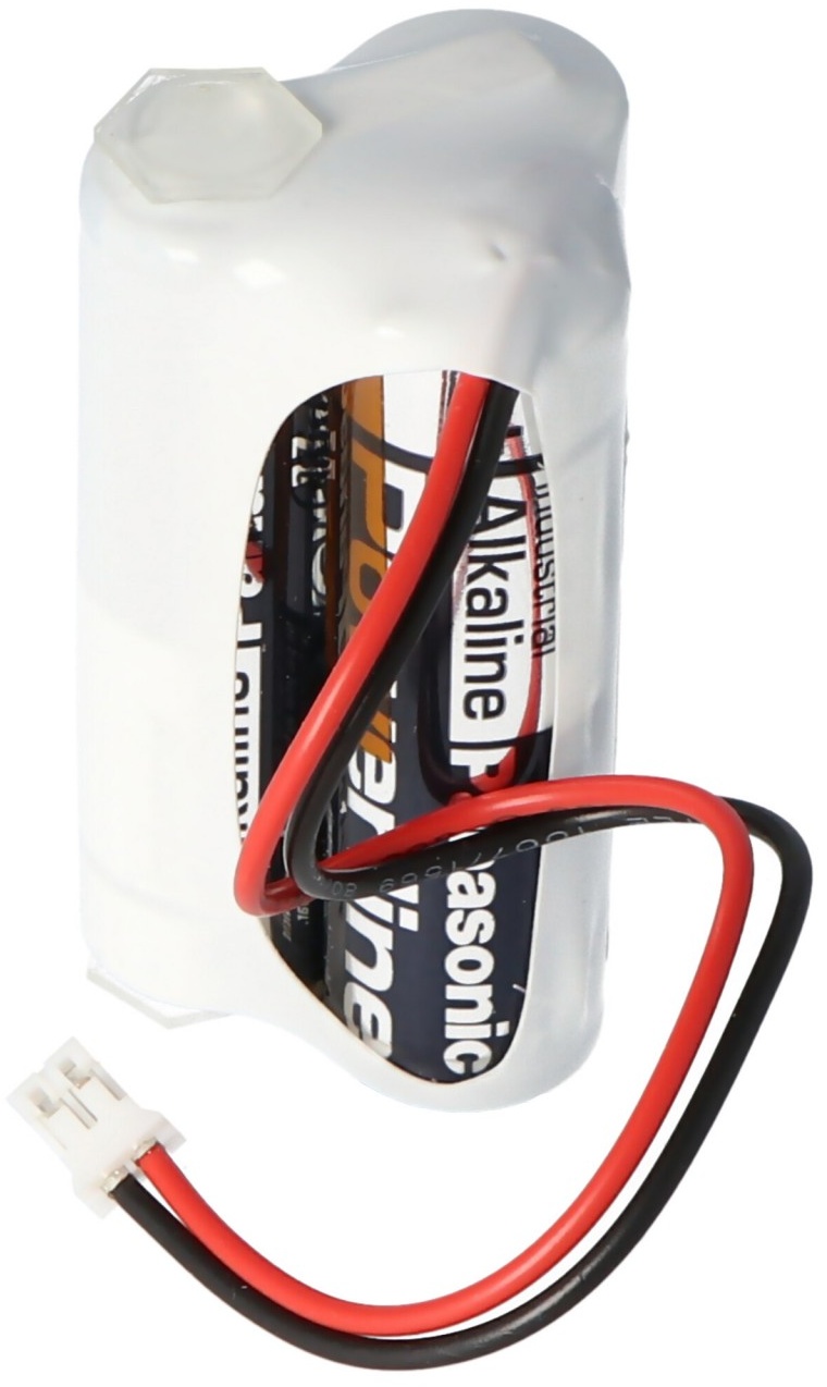 Ersatzbatterie für SAG 38450901 4,5 Volt Batteriepack für Schulte Schlagbaum LR06 Batteriepack F2+1 mit Kabel und Stecker