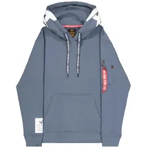 Alpha Industries Alpha Hoodie denim blau 2